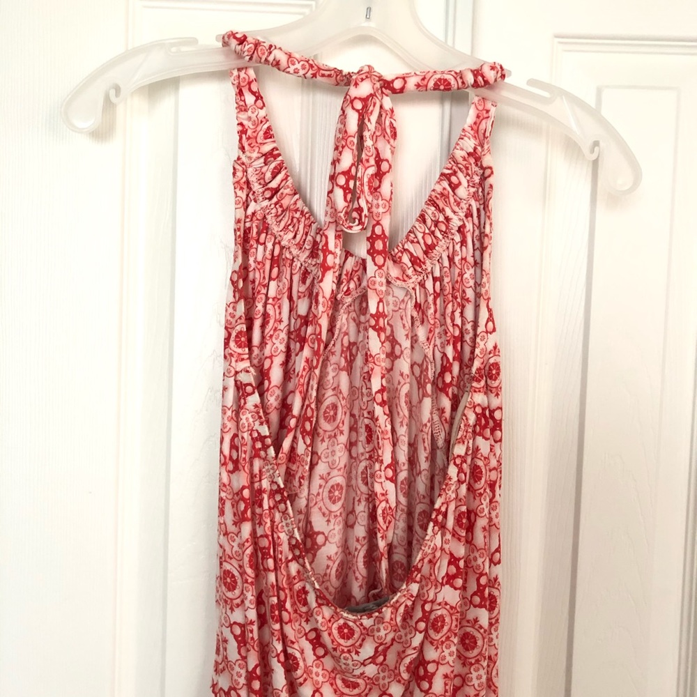 Joie Ikat Print Maxi Dress Halter Dress - Picture 4 of 8